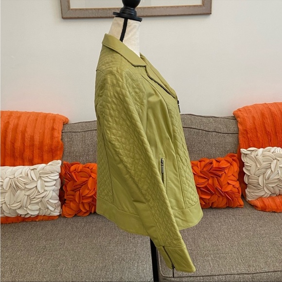 ❣️🆕Bradley Bayou 100% Quilted Leather Jacket❣️ - Picture 4 of 11